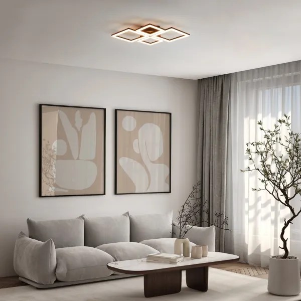 Plafonieră LED dimabilă PARANDAY-Z LED/42W/230V Eglo 900318