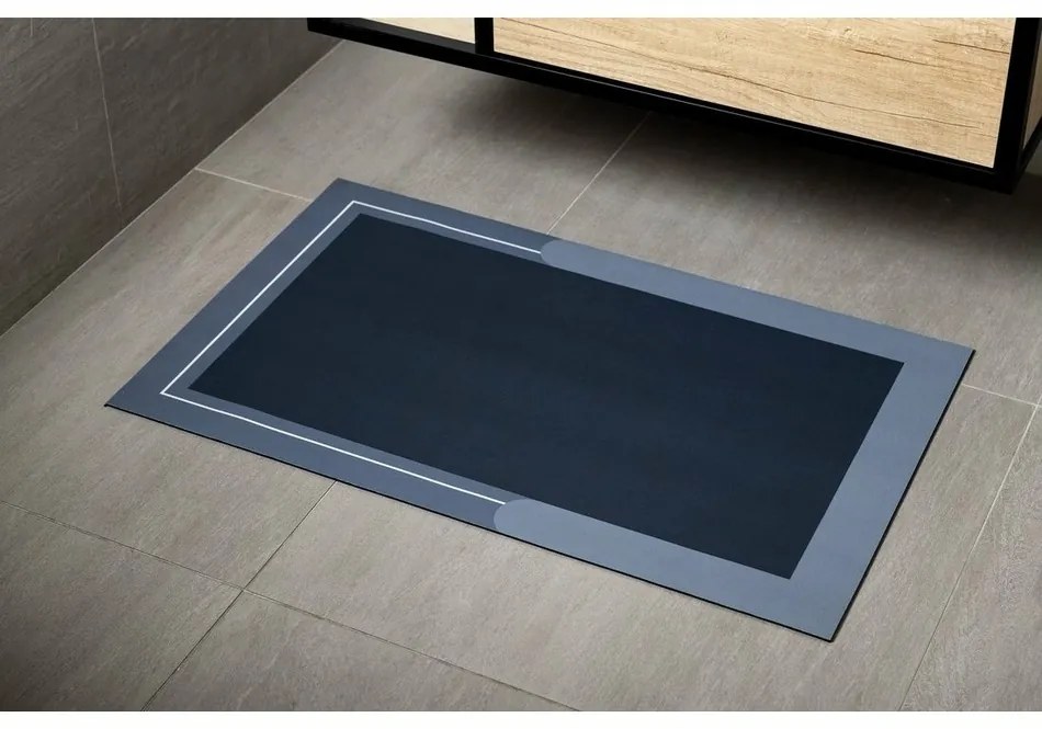 Covoraș de baie AQUALINE PCD012 50 x 80 cm ,albastru