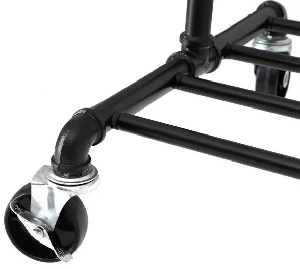 Cuier mobil LINEA, negru