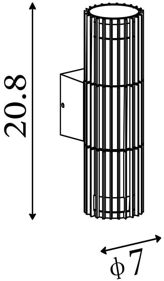 Aplica iluminat exterior Up,Down IP44 Detroit