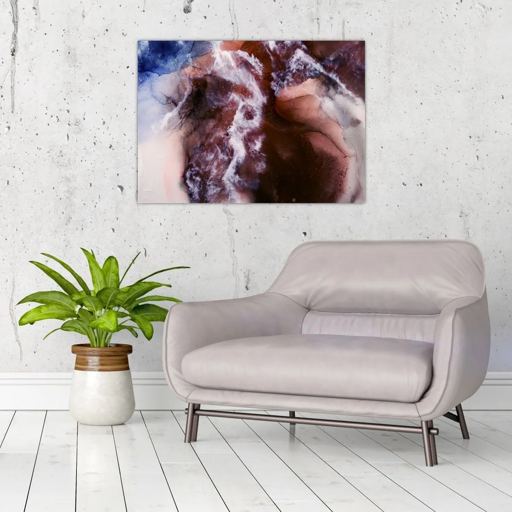 Tablou - Marmură violet N⁰3 (70x50 cm)