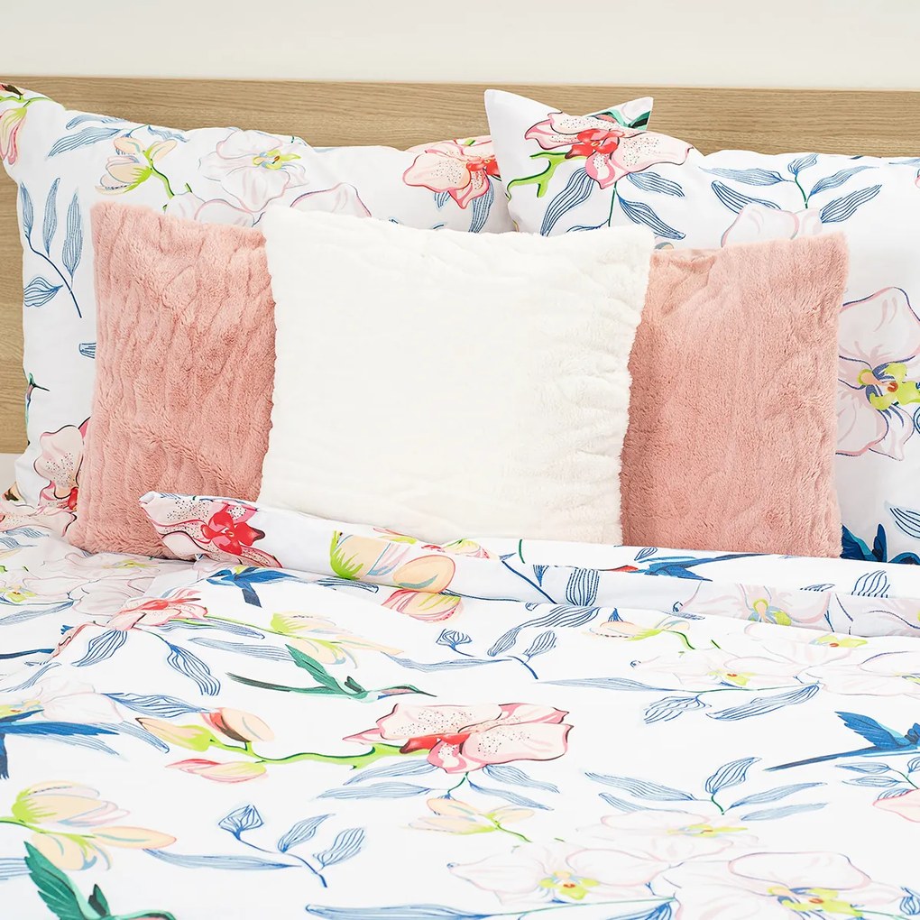 Lenjerie de pat din bumbac 4Home Orchid Paradise, 140 x 200 cm, 70 x 90 cm