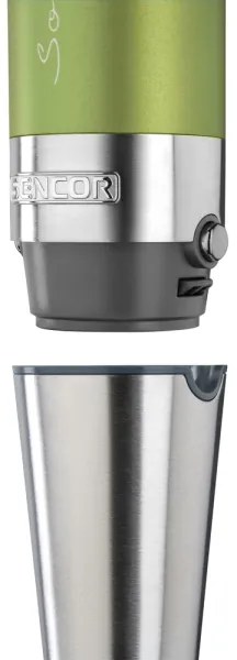 Mixer vertical 4 în 1 1200W/230V oțel inoxidabil/verde Sencor
