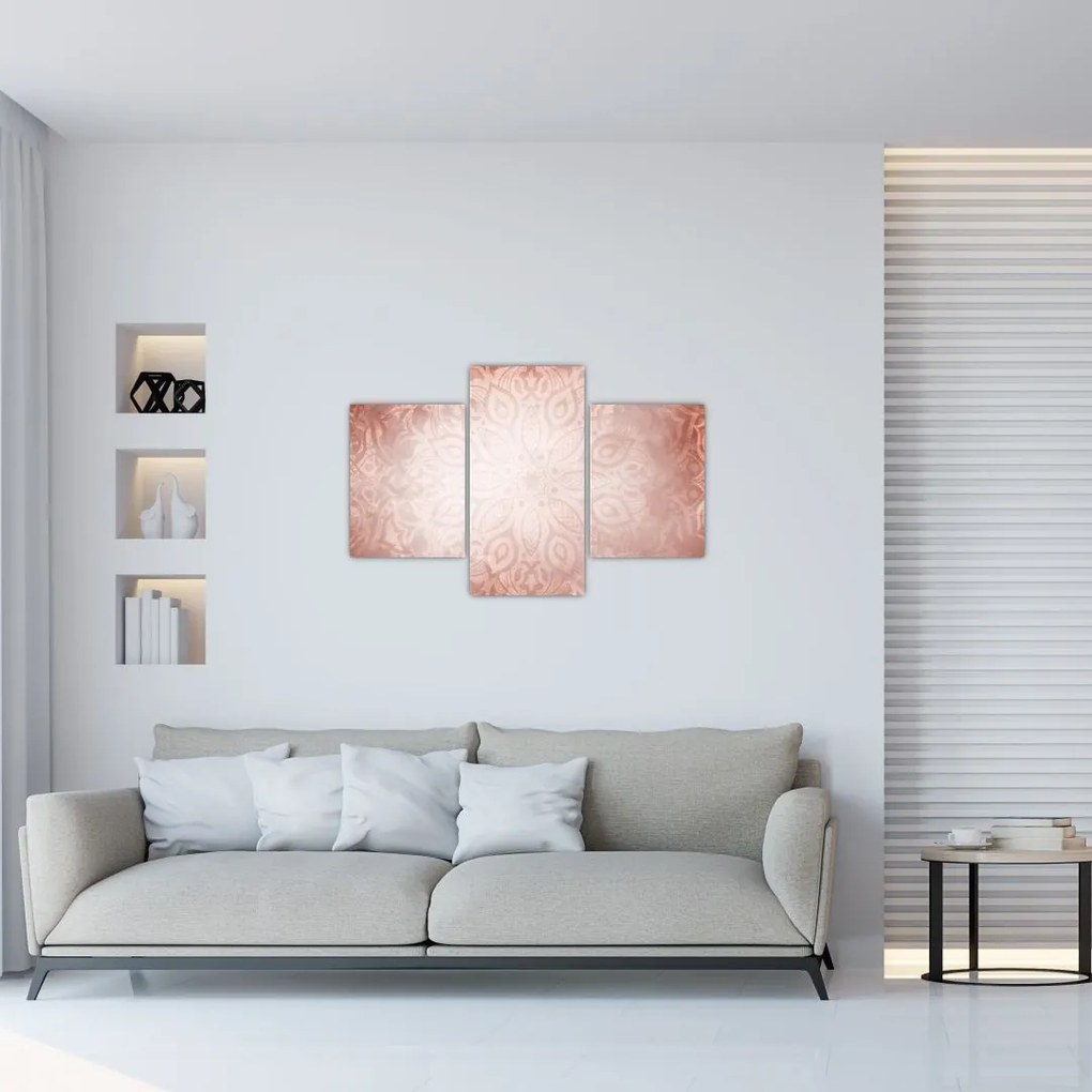 Tablou - Mandala roz (90x60 cm)