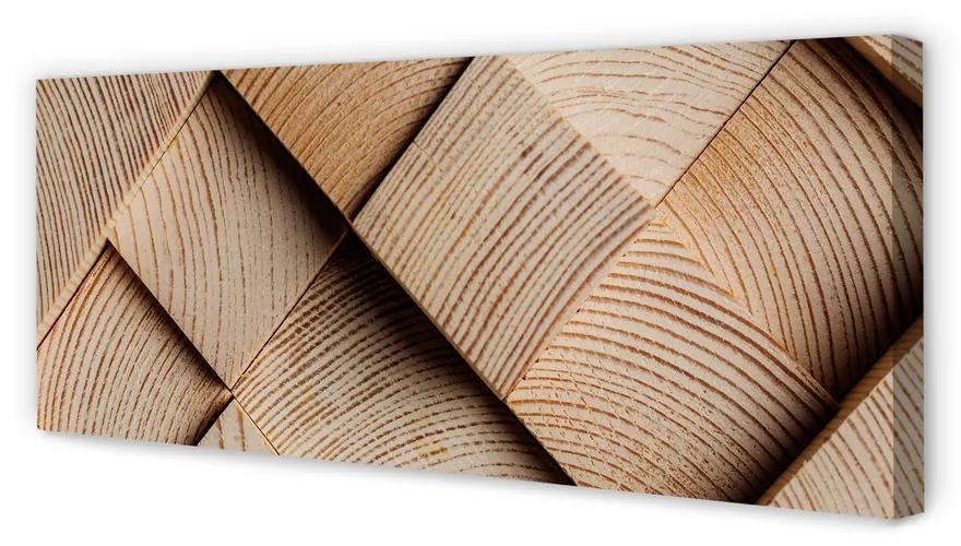 Tablouri canvas noduri de cereale din lemn