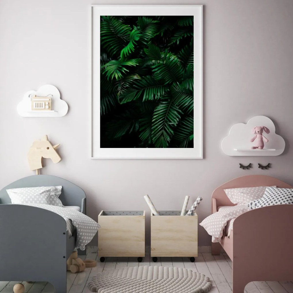 Poster - Jungla cu palmieri (A4)