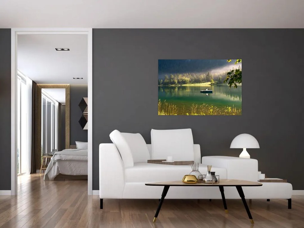 Tablou cu lac (90x60 cm)