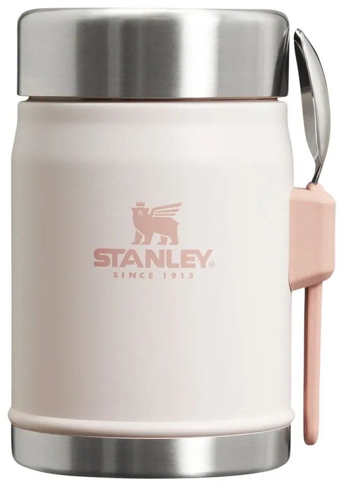 Termos roz deschis pentru mâncare din oțel inoxidabil Legendary Classic Rose Quartz – Stanley