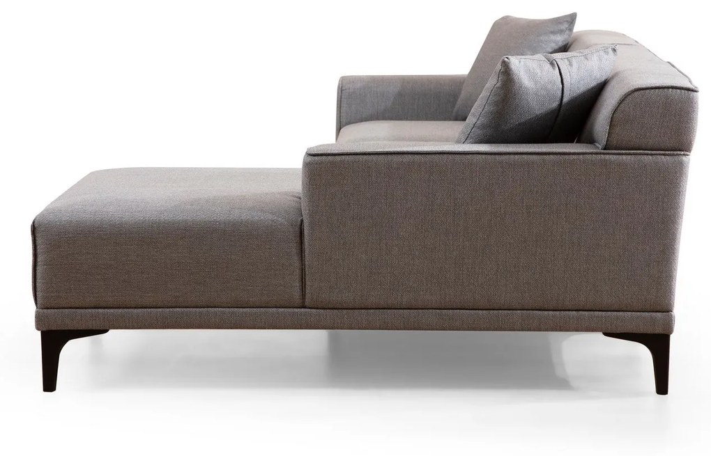 Canapea de colț Petra R Corner - Light Grey