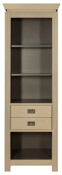 Biblioteca 2 Sertare Casablanca, 67.4 Cm