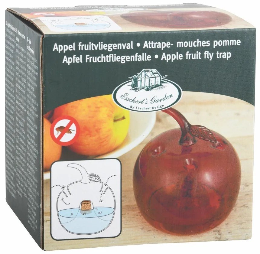 Set capcane pentru insecte 2 buc. din sticlă Apple – Esschert Design