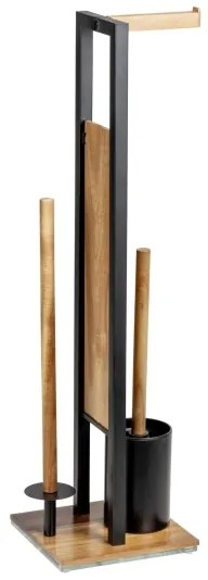 WENKO 25784100 - Set WC RIVALTA 18 x 70 cm, maro/negru