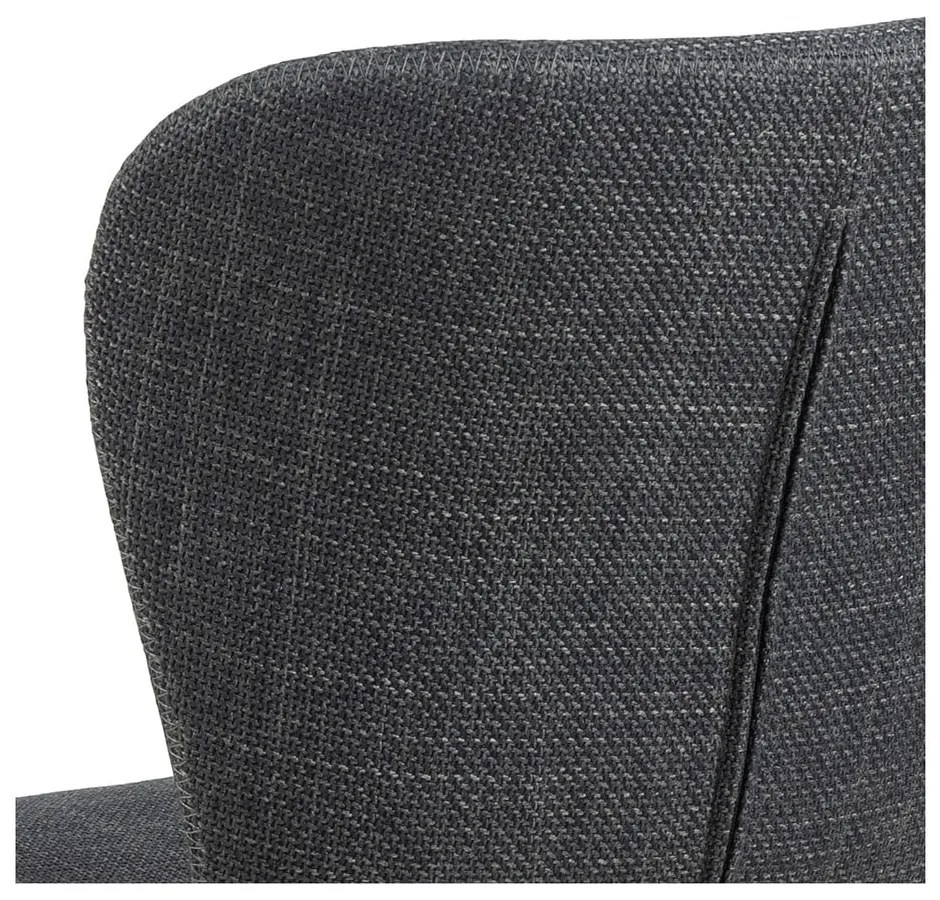 Scaune de dining gri-închis 2 buc. Batilda – Actona