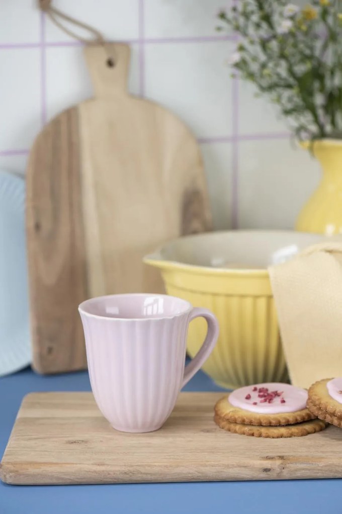 Bol galben din ceramica pentru aluat MYNTE LEMONADE