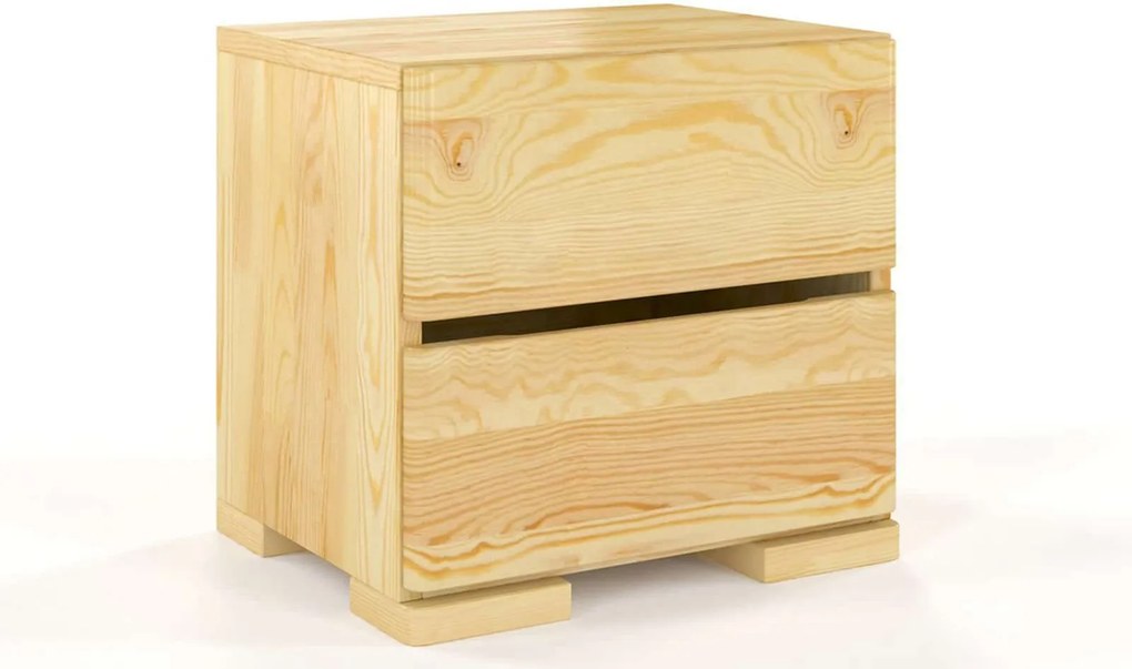 Noptieră lemn masiv Clement Personalizabilă, 40 × 34 × 38 cm