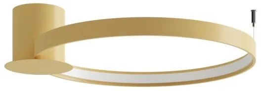 Thoro TH.222 - Plafonieră LED RIO LED/21W/230V CRI98 3000K Ø 55 cm auriu