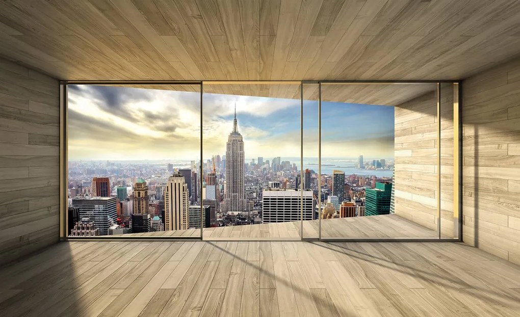 Fototapet - New York Panorama View (254x184 cm)