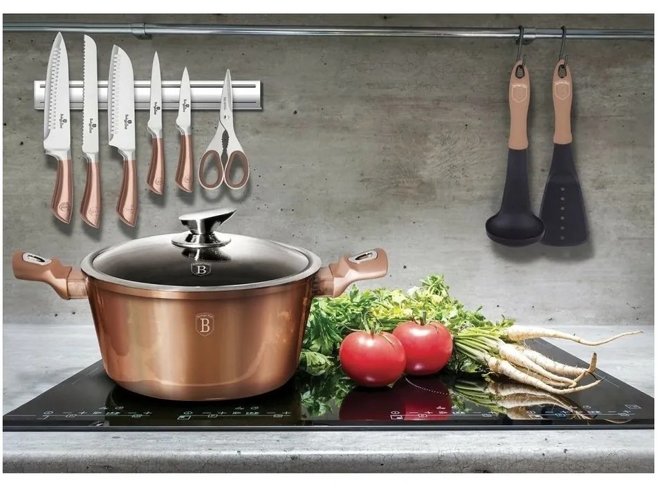 Berlinger Haus 10-Piece Pot Set Rosegold MetallicLine