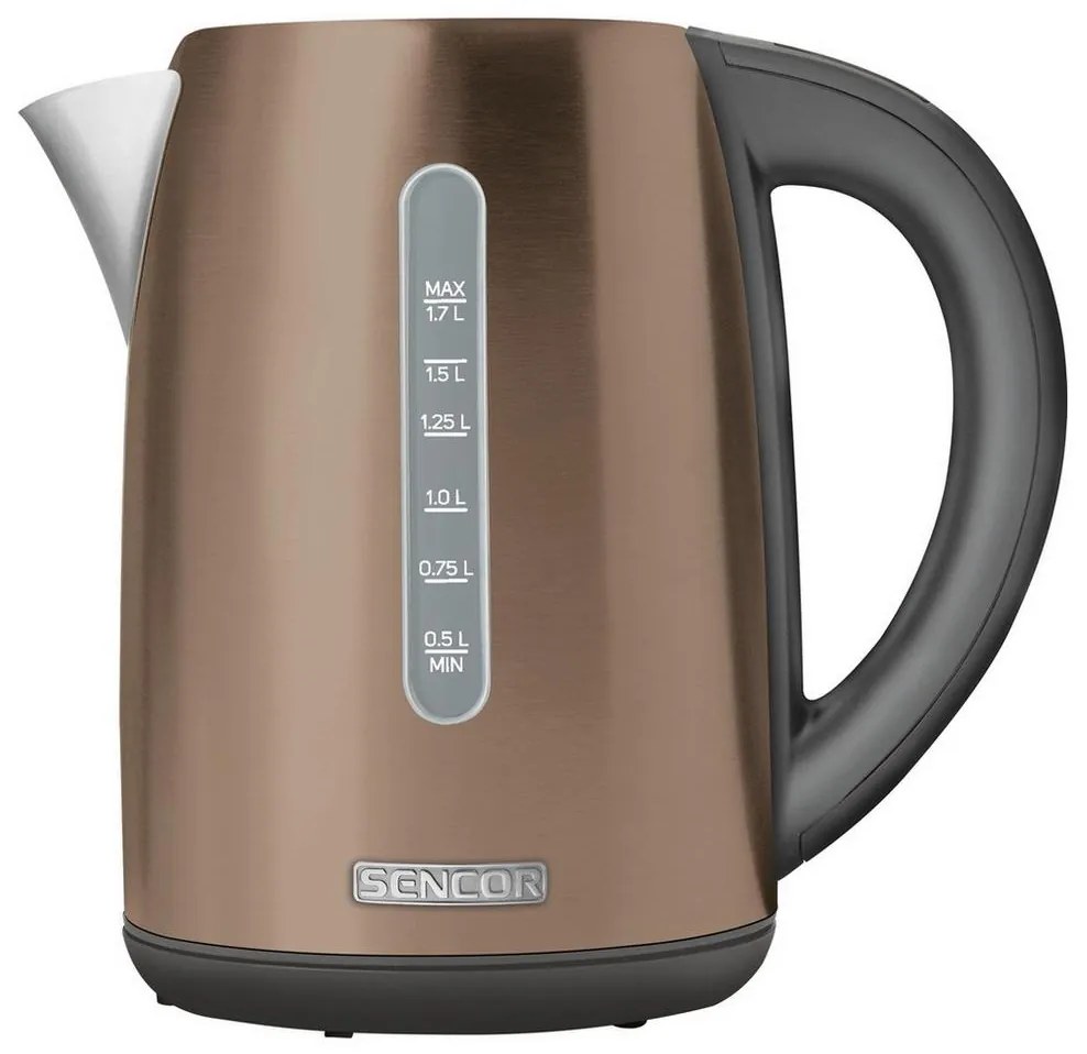 Fierbător de apă cu termoreglare 1,7 l 2150W/230V maro Sencor