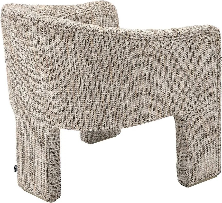 Scaun design LUX Pebbles, bej mademoiselle 115538 HZ