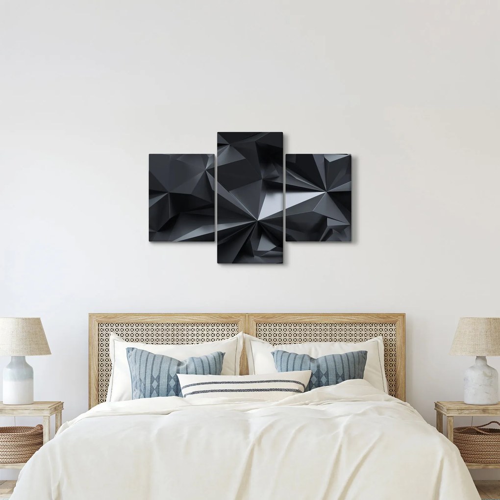 Tablou - Abstracție geometrică (90x60 cm)