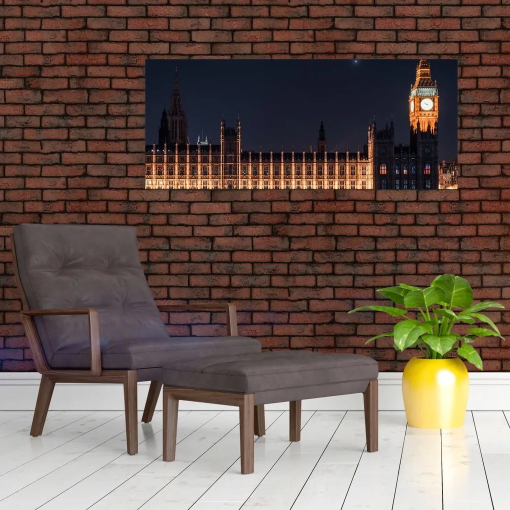 Tablou cu Big Ben din Londra (120x50 cm)