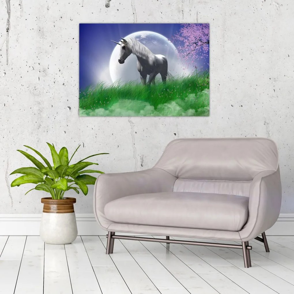 Tablou cu unicorn (70x50 cm)