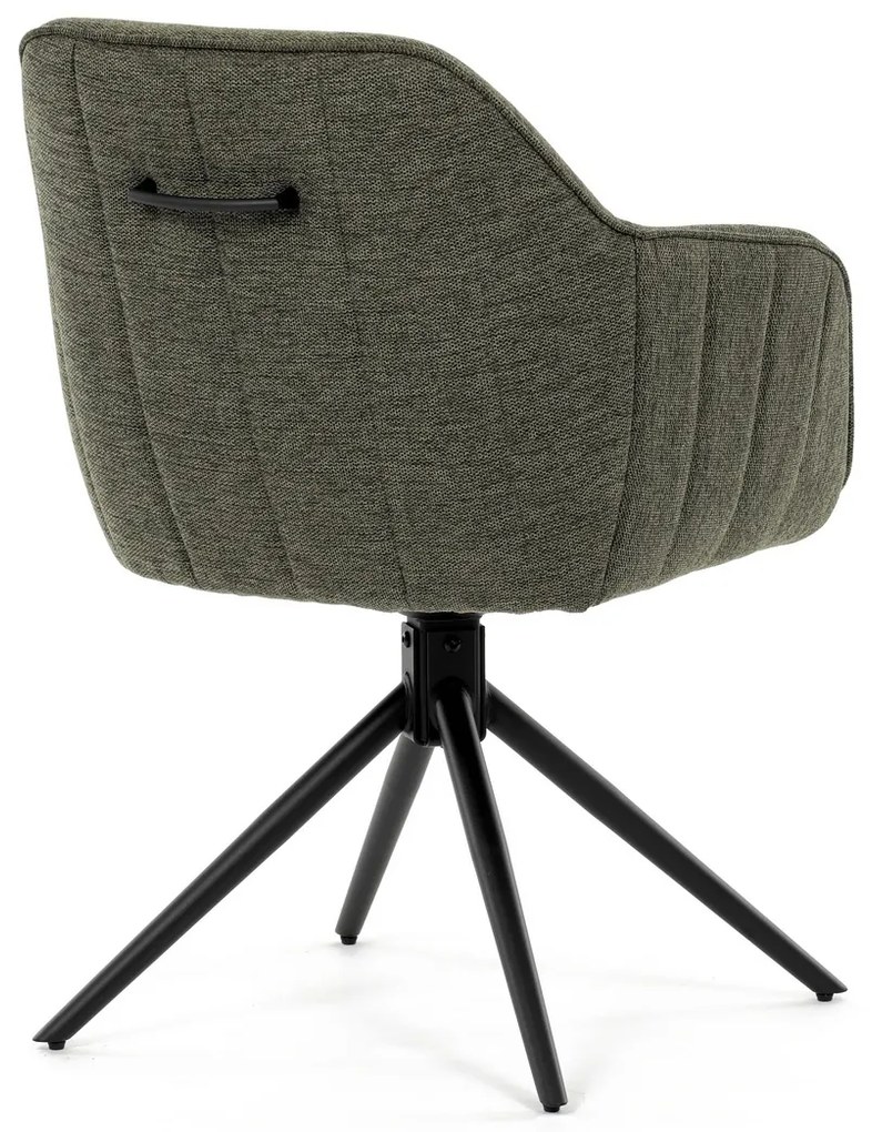 Set de scaune de sufragerie cu mecanism deîntoarcere HC-536 GRN2, 2 buc.