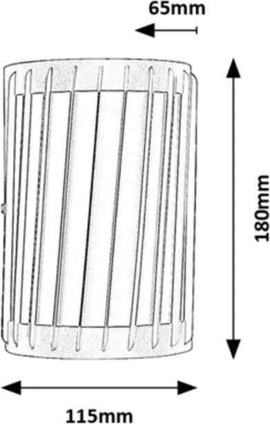 Aplica LED perete exterior IP54 Tamarite