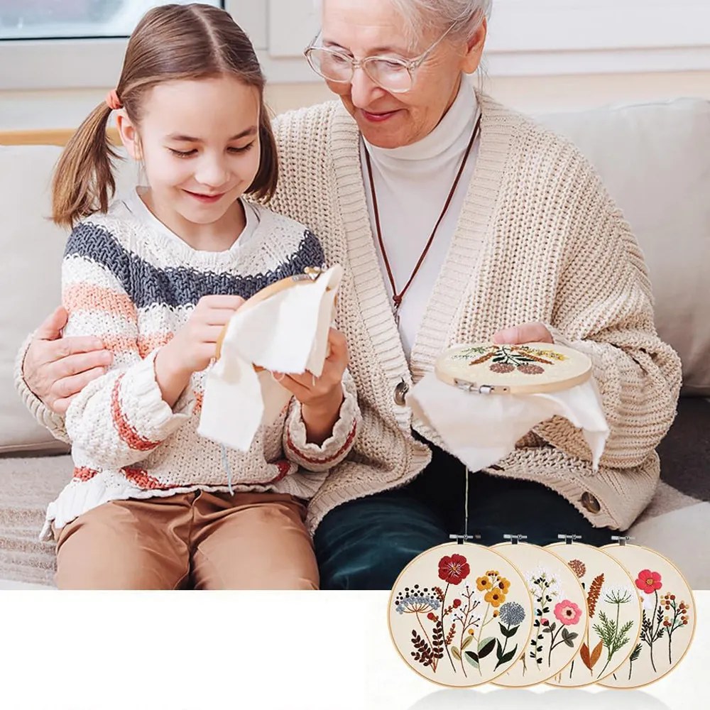 Set de broderie pentru începători