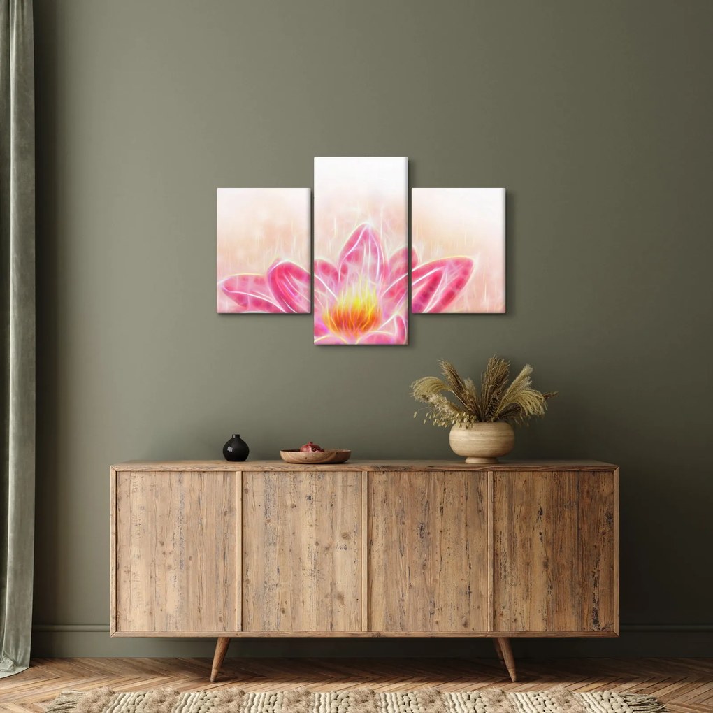 Tablou - Floare de lotus (90x60 cm)