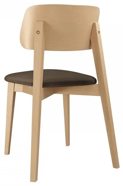 Scaun sufragerie KD 63 C (Fag + maro) . 1103443