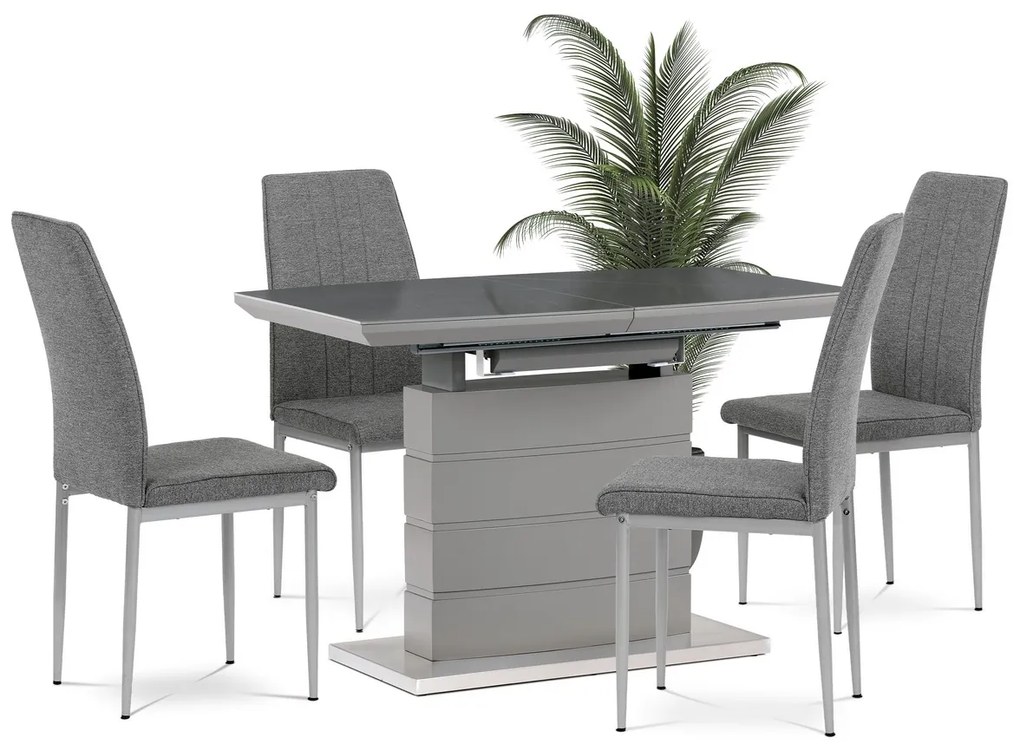 Set de scaune de sufragerie DCL-379 GREY2, 4 buc.