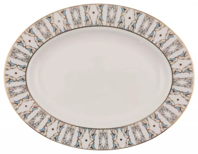 Serviciu de Masa BNKL68YT43010358, 68 Piese, Portelan Bone China