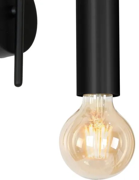 Aplică LOPPE 1xE27/60W/230V neagră