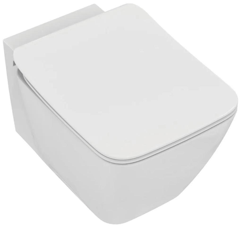 Capac WC Ideal Standard Strada II subtire, alb - T360001
