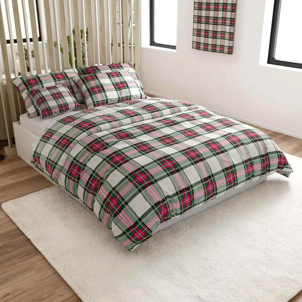Lenjerie de pat din flanel LANECO colorat Dimensiune lenjerie de pat: 70 x 90 cm | 140 x 220 cm