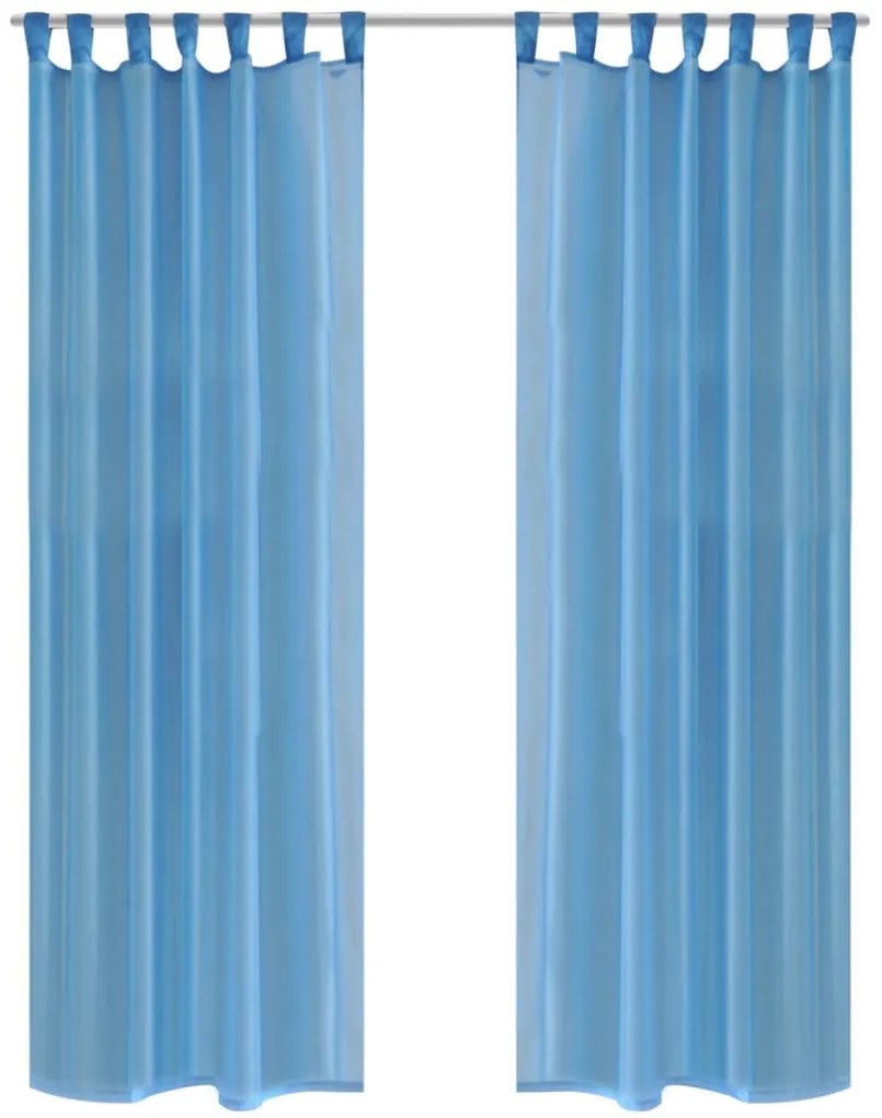 Perdea transparentă, 2 buc., 140 x 245 cm, tucoaz