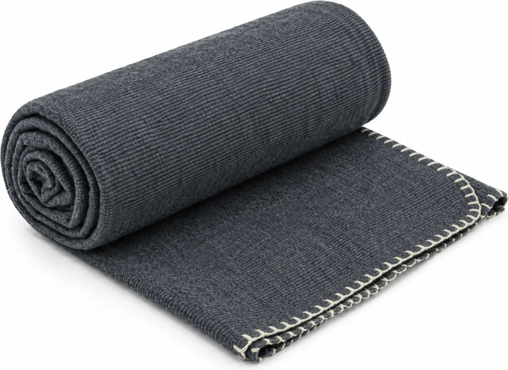Patura fleece STRIA, gri Dimensiune: 150 x 200 cm
