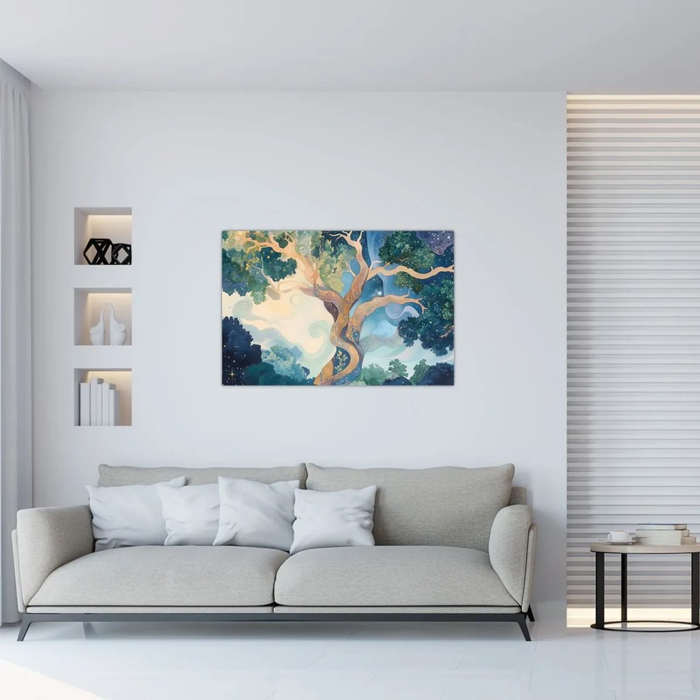 Tablou – Arbore cosmic (90x60 cm)