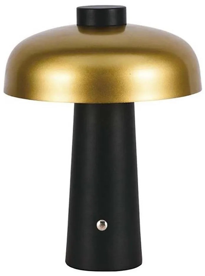 Lampă LED birou, reglabilă, reîncărcabilă, 3W, 5V, 3000-6000K, 1800 mAh, negru/a