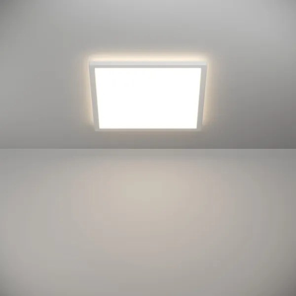 Plafonieră LED pentru baie Eglo 901451 ROVITO 17,6W/230V 39x39 cm IP44 alb