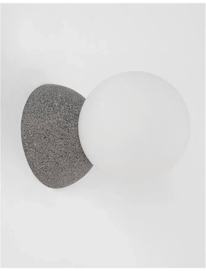 Aplica de perete design modern ZERO beton gri NVL-9577012