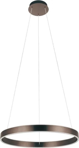 Eglo 33483 - Pendul LED suspendat pe cablu ALCAZABA 2xLED/18W/230V 3000K Ø55 cm, bronz