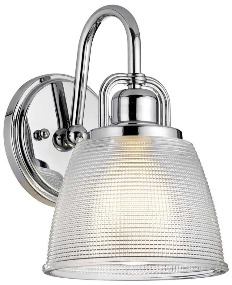 Aplică LED pentru baieQuoizel QZ-DUBLIN1-PC DUBLIN 1xG9/3W/230V IP44 crom