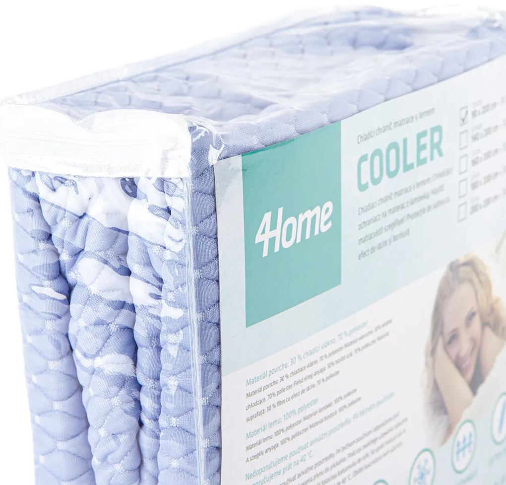 Protecție impermeabilă pentru saltea 4Home cubordură Cooler, 180 x 200 cm + 30 cm, 180 x 200 cm