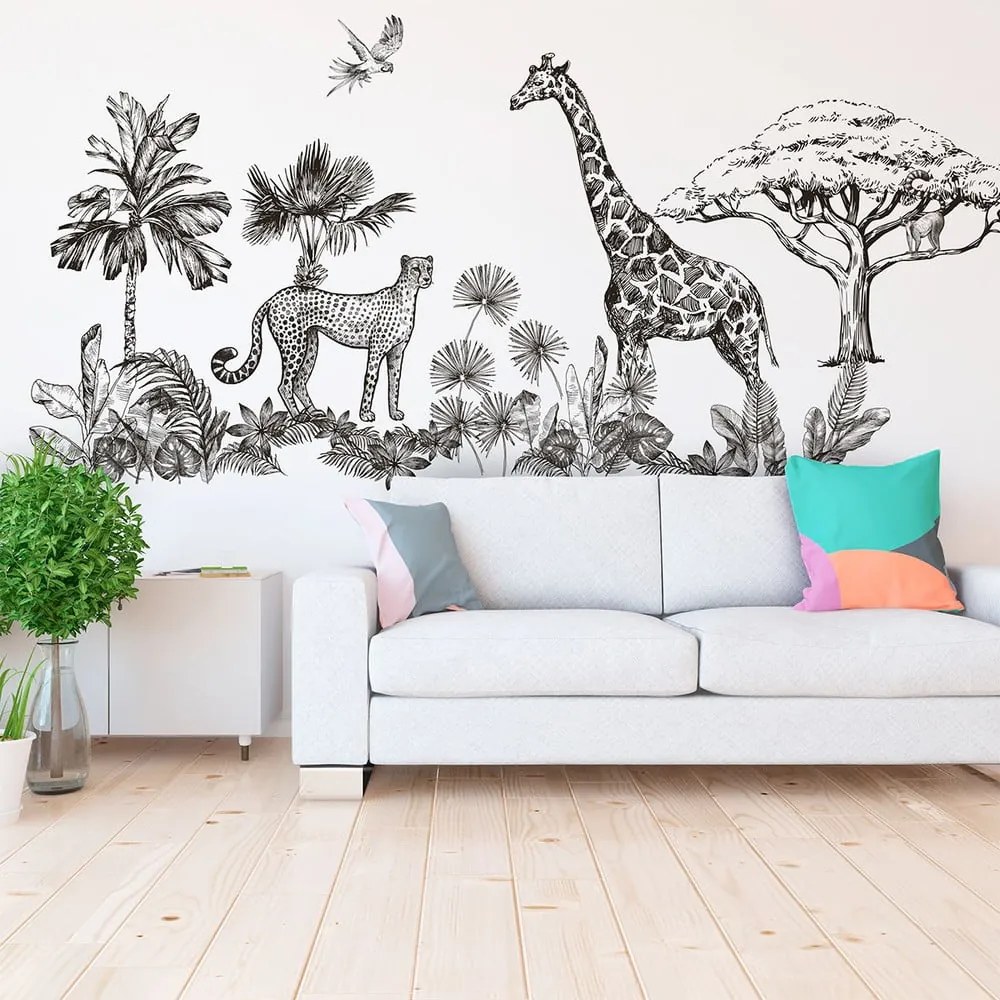 Autocolante decorative pentru perete Ambiance Savanna