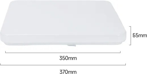 Brilagi - Plafonieră LED MILKY WAY, 24 W, 230 V, 3000 K (alb cald), 37 x 37 cm