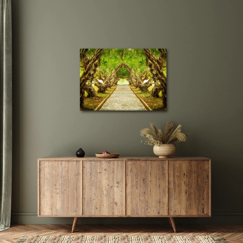 Tablou - Tunel viu din plumeria (70x50 cm)