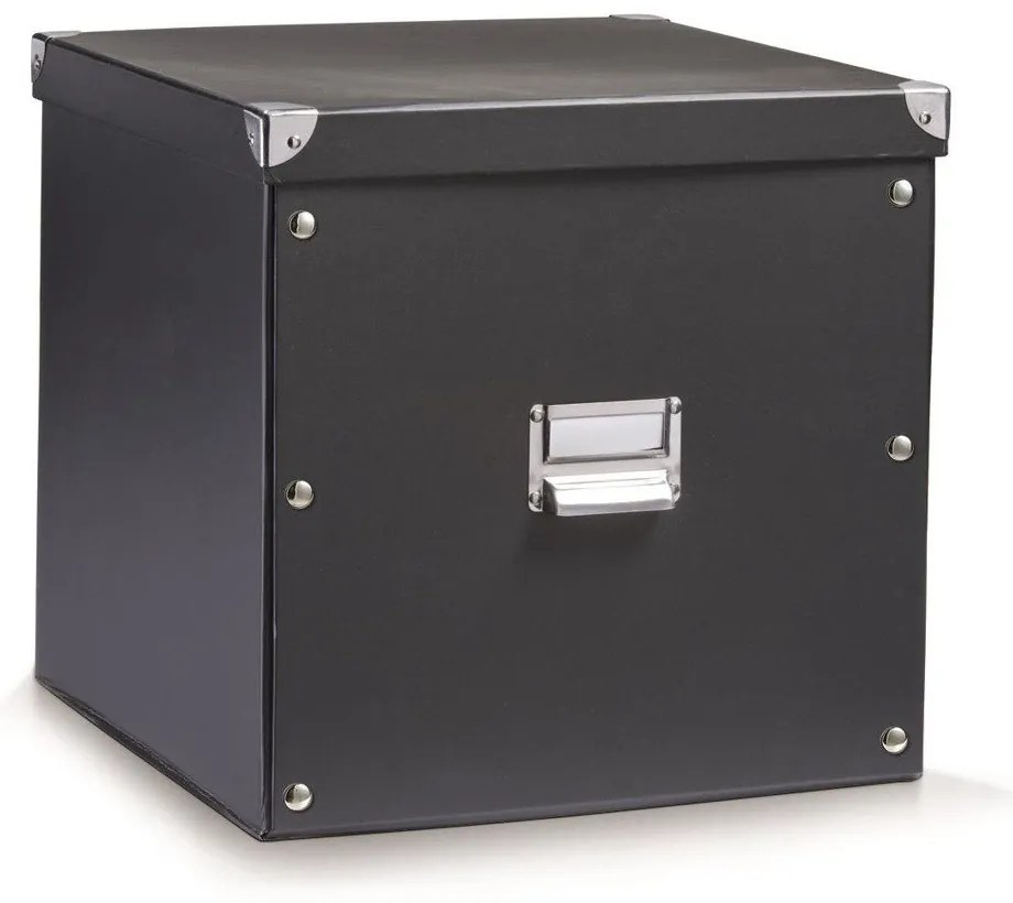 Cutie de depozitare, 34x33x32 cm, Negru, ZELLER